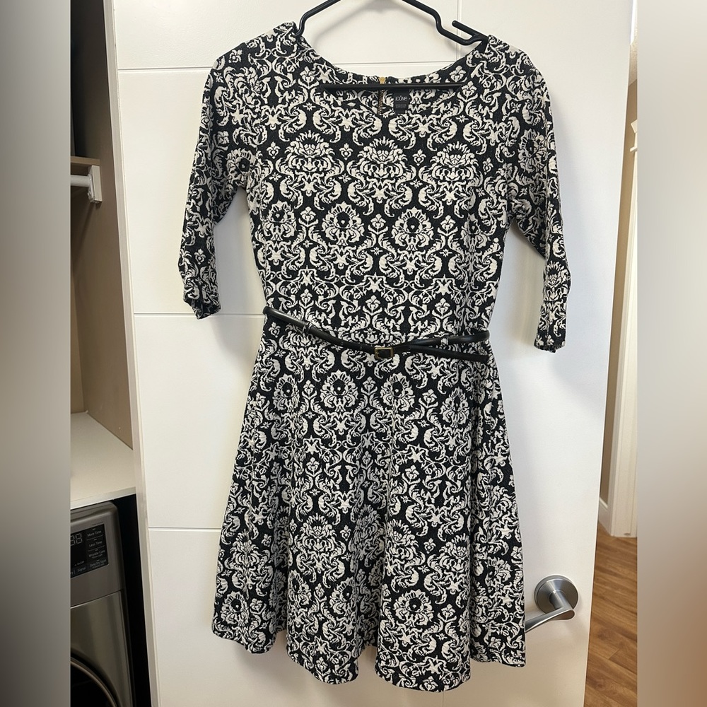 Belted dress